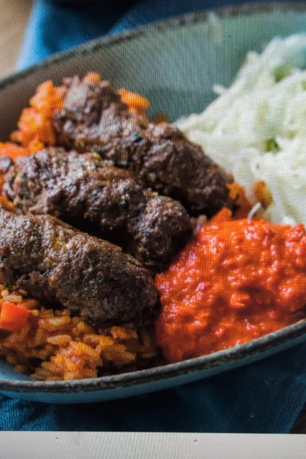 Cevapcici mit Djuvec Reis